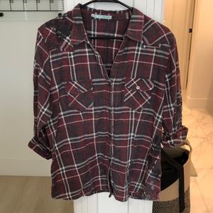 Button down flannel